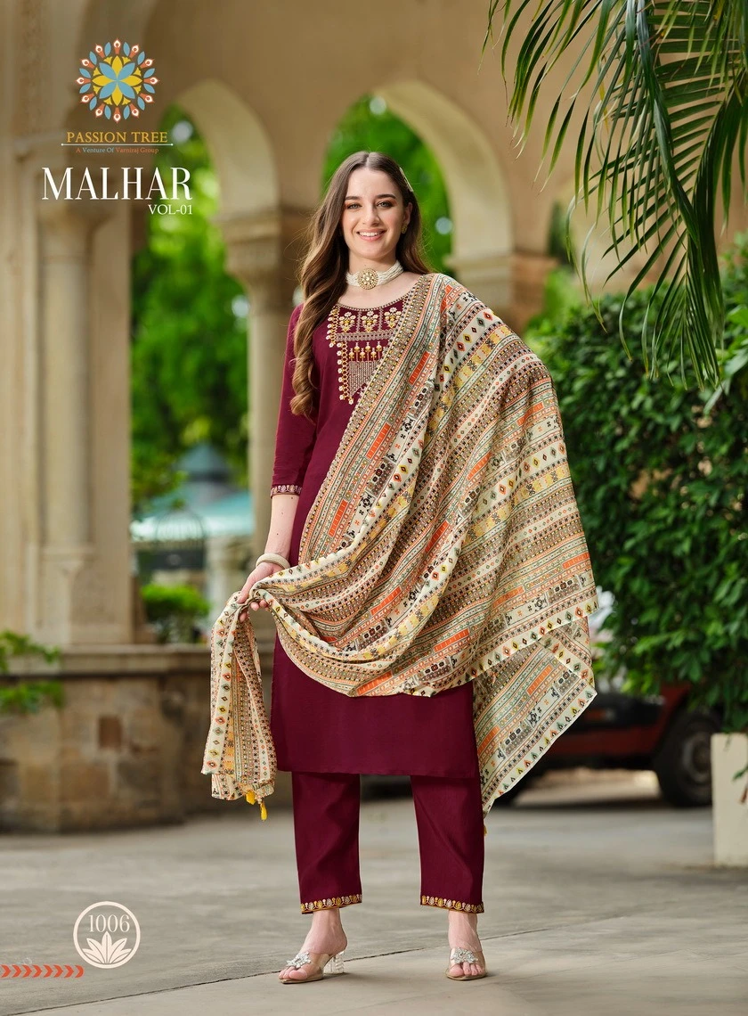 Ossm Malhar Vol 1 Cotton Print Wholesale Readymade Salwar Suit Catalog — Wholesale Salwar Suits, MPA wholesale from Surat - Gallery Image 2